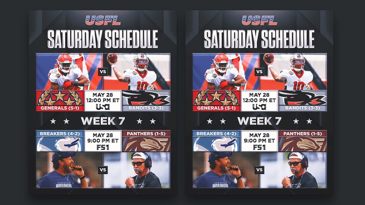 USFL Schedule: Games on TV Today, Maulers vs Panthers, Gamblers vs  Stallions, Odds (Saturday, May 13th)