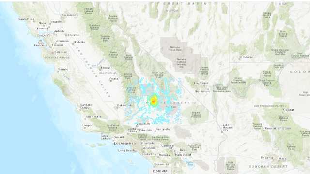5 5 Magnitude Earthquake Hits Searles Valley California
