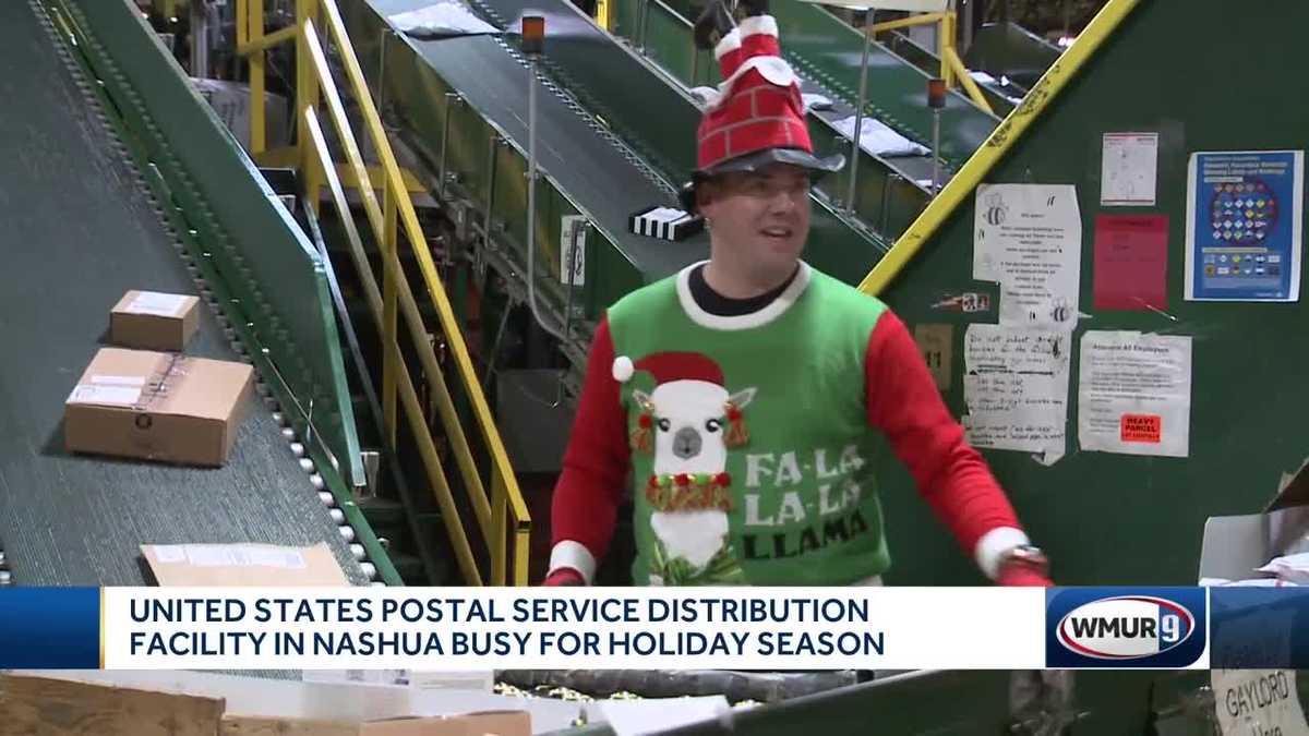 USPS distribution facility in Nashua stays busy during holiday season