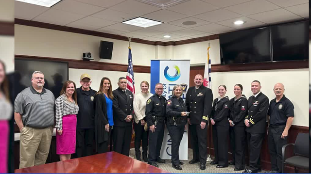 Crew members of USS Cincinnati honored Wednesday by city council - Vimarsana News