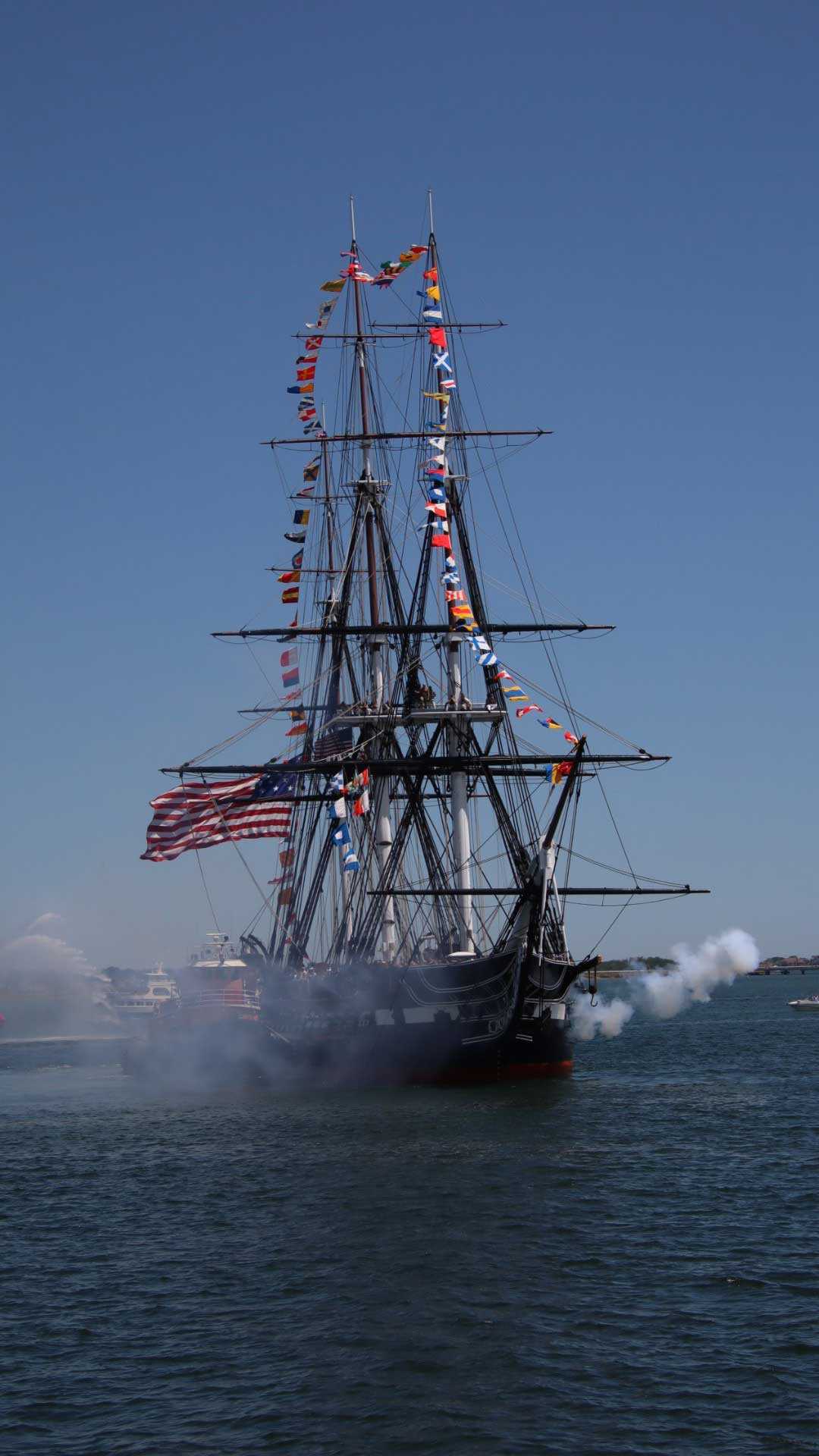 USS Constitution sails to commemorate 75th anniversary of D-Day