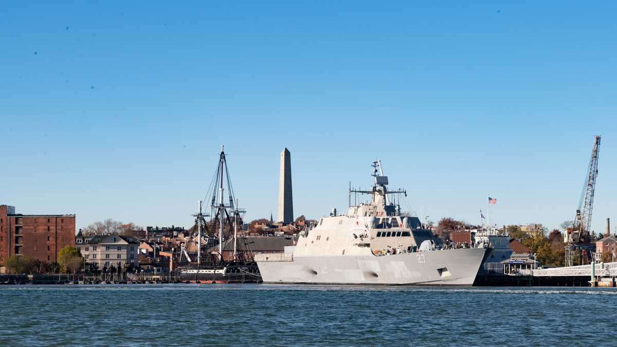 USS Nantucket Commissioned at Charlestown Navy Yard