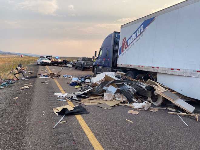A&#x20;sandstorm&#x20;in&#x20;Millard&#x20;County,&#x20;Utah,&#x20;caused&#x20;reduced&#x20;visibility&#x20;and&#x20;led&#x20;to&#x20;a&#x20;series&#x20;of&#x20;crashes&#x20;on&#x20;I-15&#x20;July&#x20;25,&#x20;officials&#x20;said.