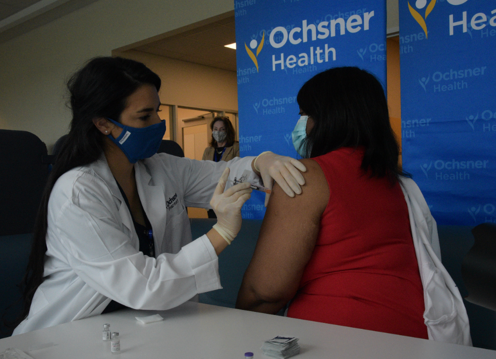 SLIDESHOW: Ochsner Administers First Doses Of COVID-19 Vaccine