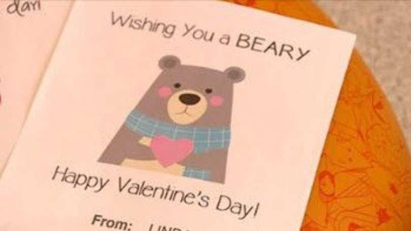 Valentines for Children's Hospital patients