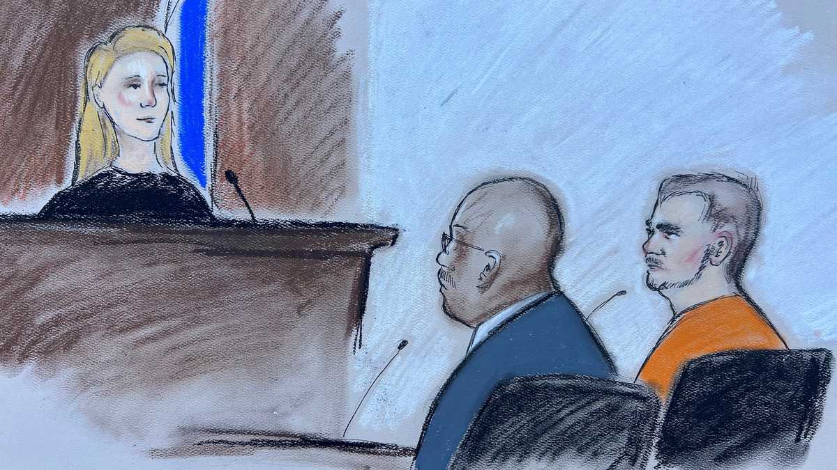 Courtroom sketches show moments inside van der Sloot hearing