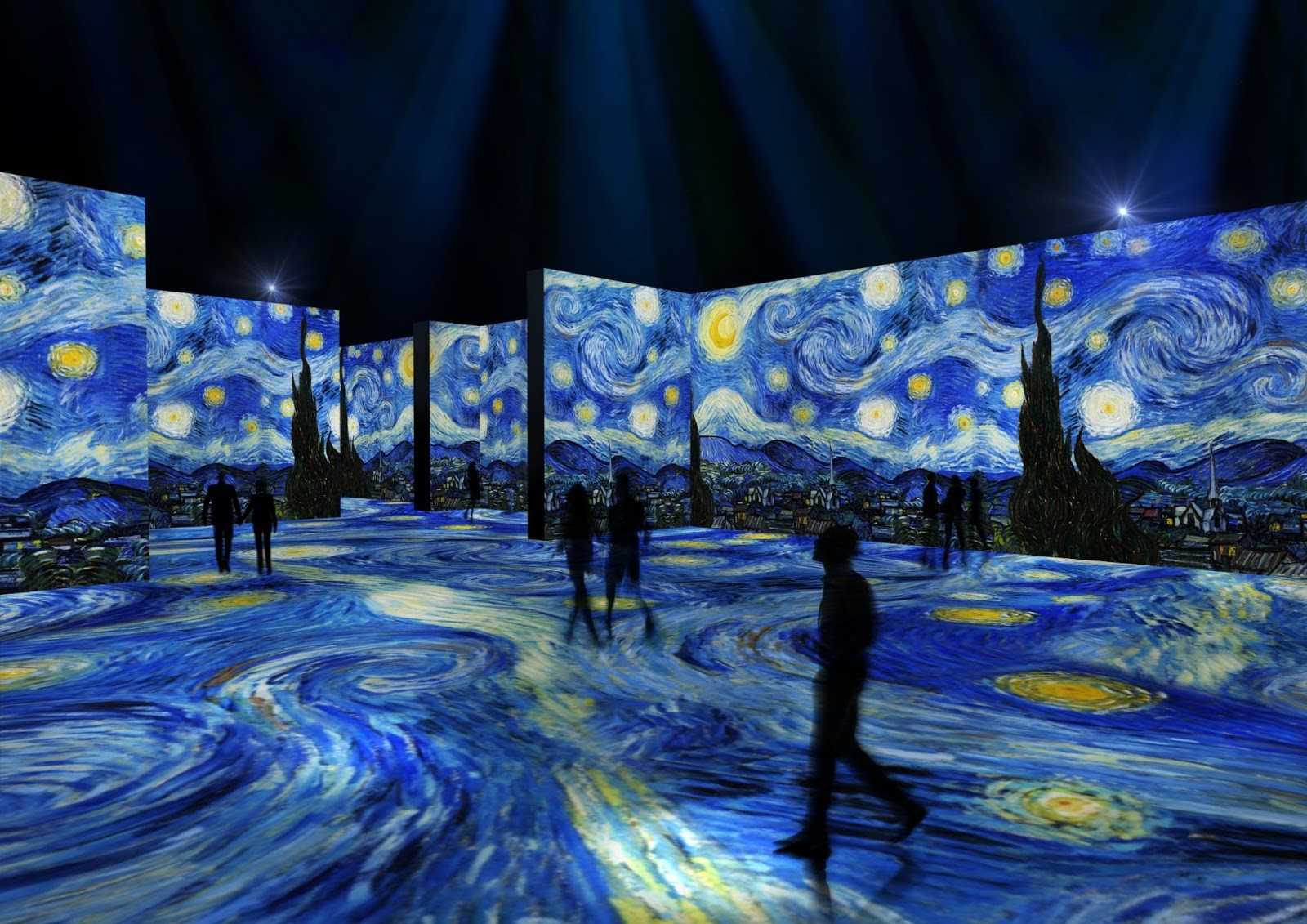 Museum Exhibit Featuring Immersive Digital Art By Vincent Van Gogh Now   Van Gough 1626141438 