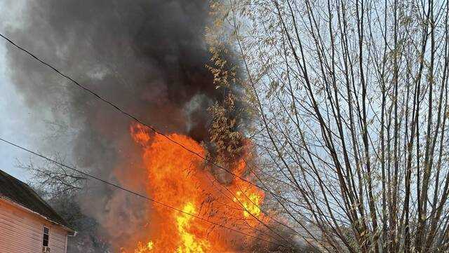 Flames engulf Westmoreland County home; Woman, pets safely escape