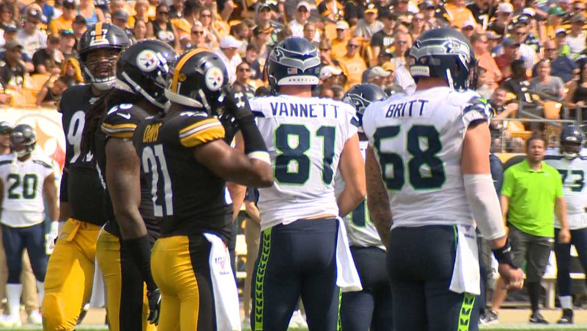 NICK VANNETT: Steelers trade for Seattle Seahawks tight end