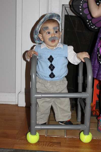 old man halloween costume for baby