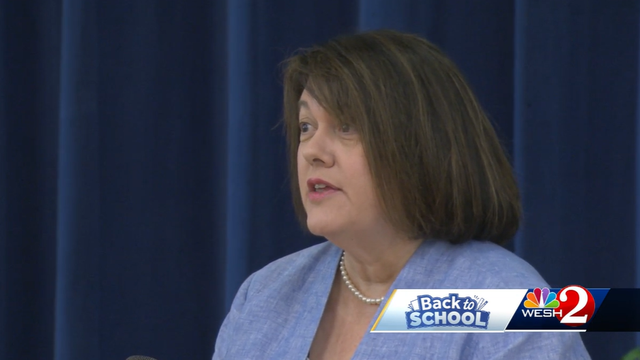 OCPS Supt. Vazquez making rounds on first day of school - Vimarsana News
