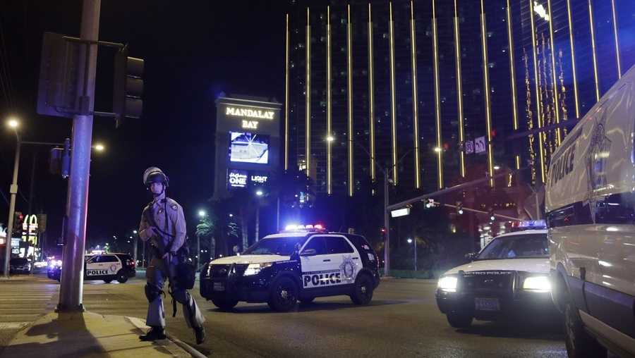 Police respond to Las Vegas shooting