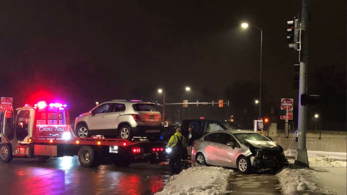 Authorities say one person has serious injuries after