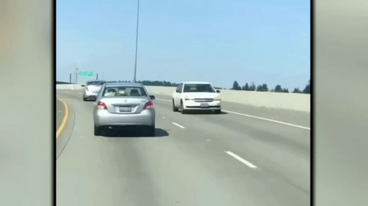 'Trying to save my life': Video shows man driving backwards on highway, but he says he had a good reason - WXII The Triad
