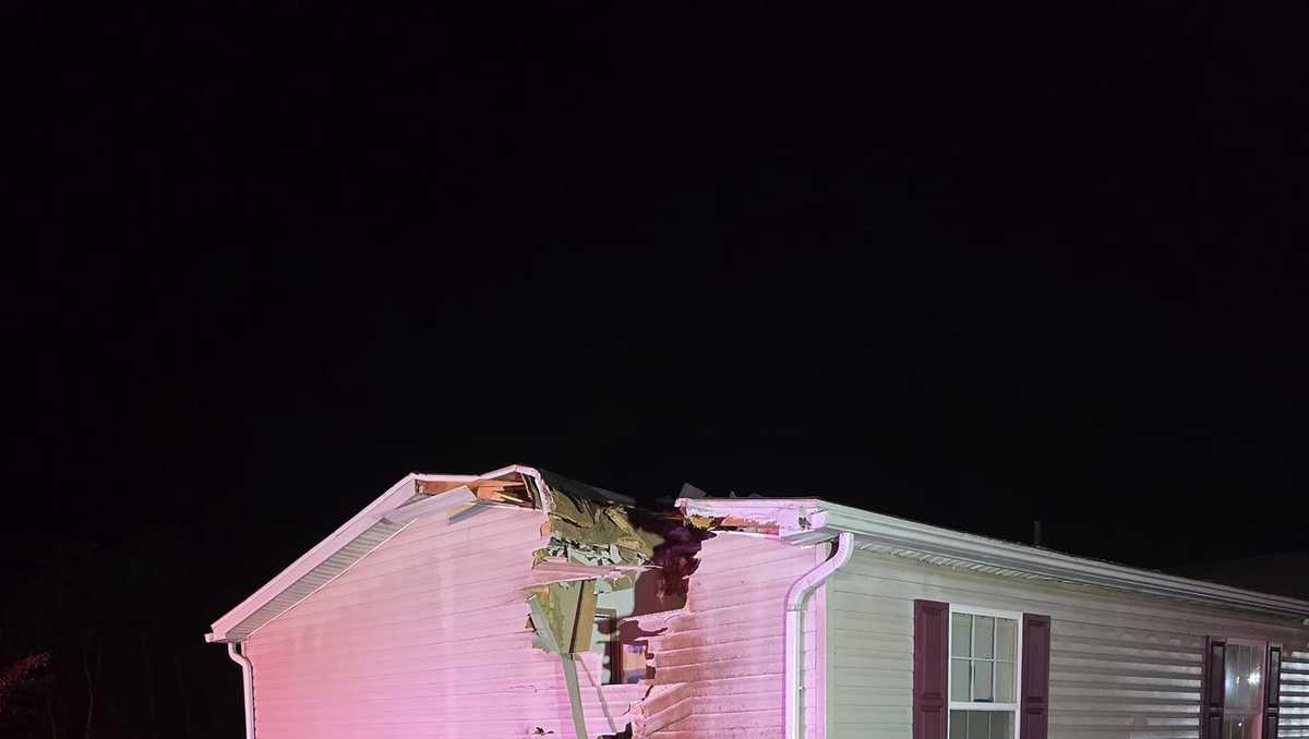 PHOTOS Car smashes into house, injures several people in York County