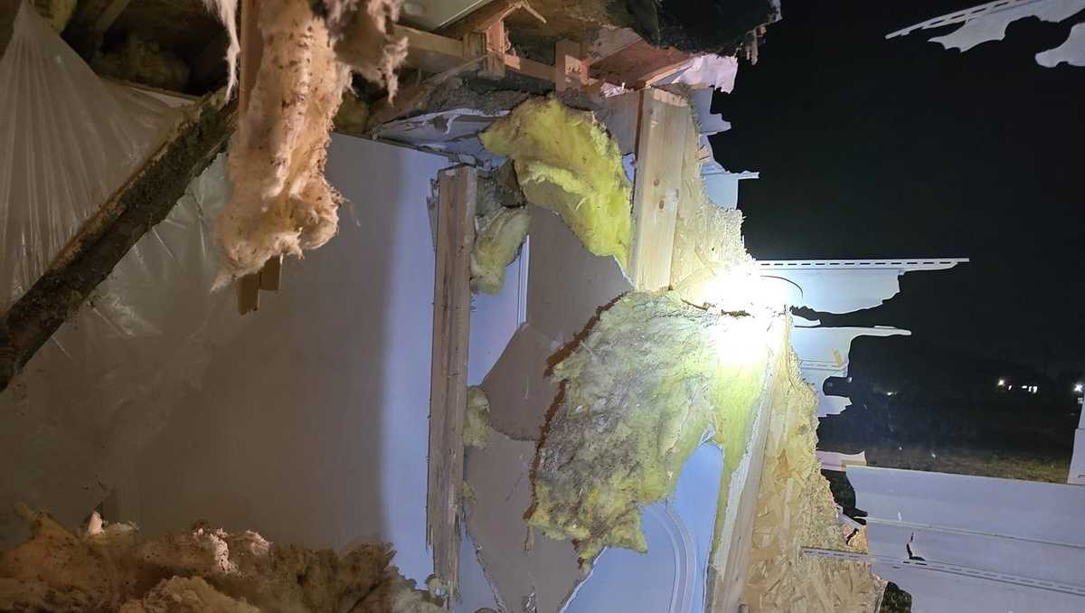 PHOTOS Car smashes into house, injures several people in York County