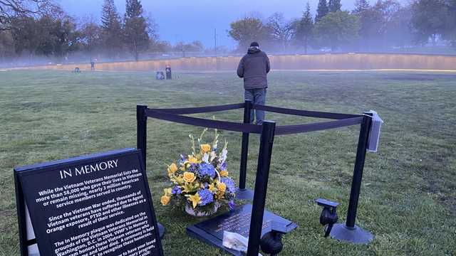 Vietnam veterans replica wall in Sac Co. offers message during divided political times - Vimarsana News
