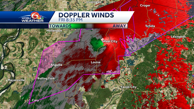 Mississippi tornado track, radar data - Vimarsana News