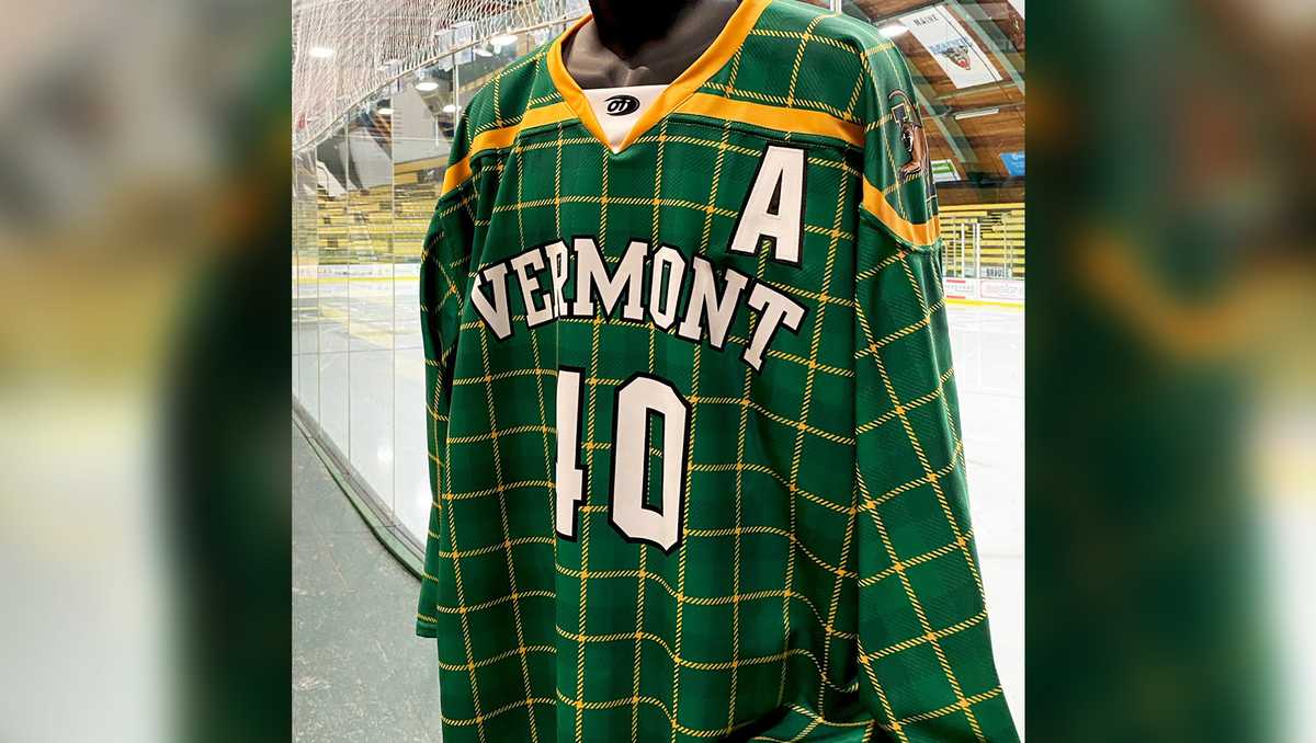 UVM hockey unveils flannel jersey ahead of 'Vermont Night