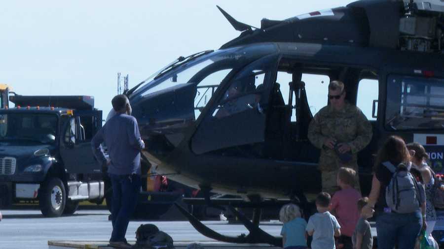 vermont air national guard welcomes over 6,000 people to their weekend open house