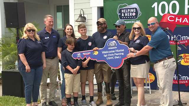 'I feel loved, we feel loved': Wounded veteran and family move into new Port St. Lucie home - Vimarsana News
