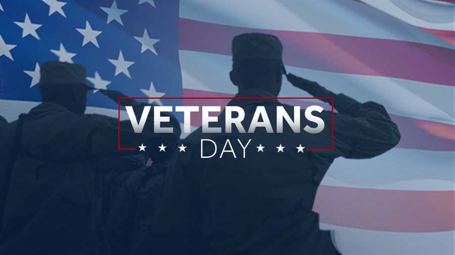 veterans day celebrations scheduled through the weekend.