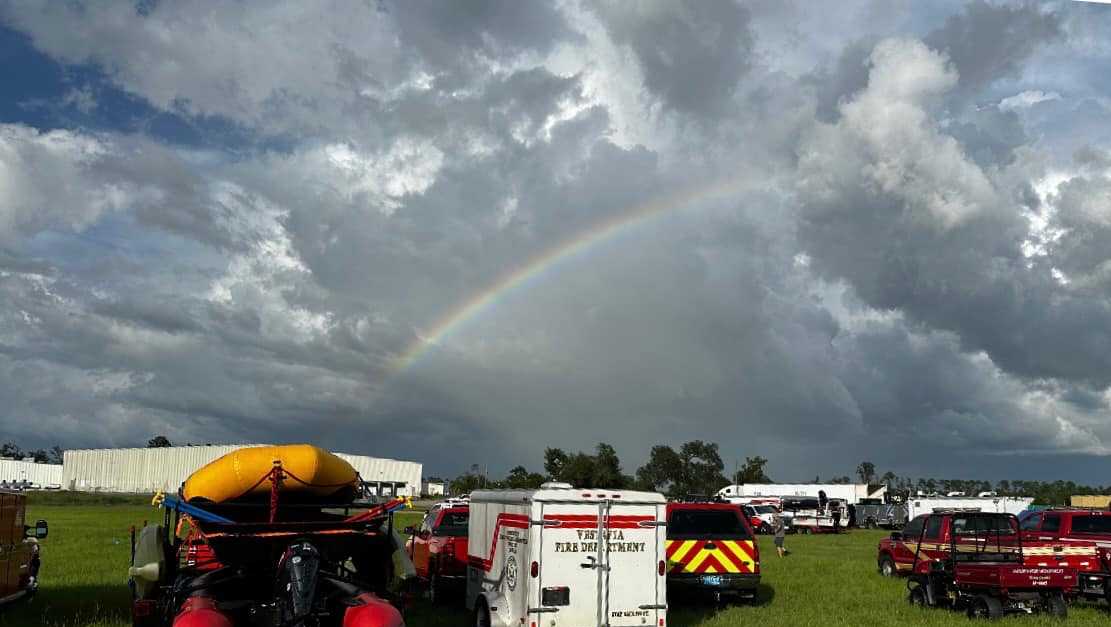 Alabama fire departments send rescue crews to hurricane stricken areas