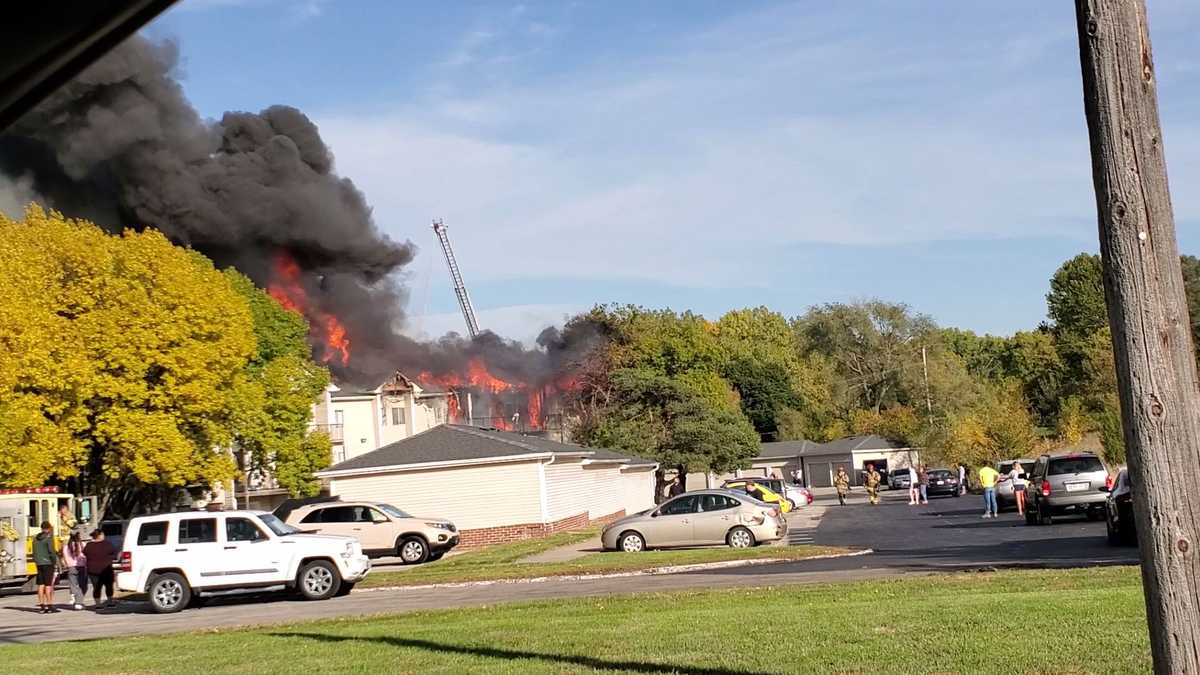 PHOTOS Crews battle apartment fire near 108th Street and