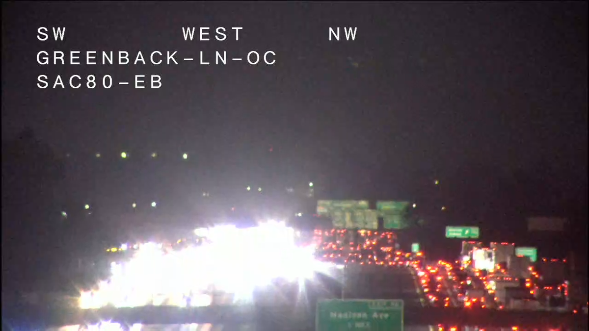 Teenager seriously injured in crash on I-80 in Sacramento County