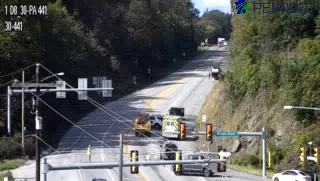 Road reopens after vehicle catches fire in Lancaster County