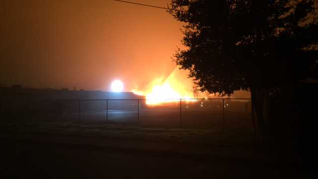 Crews Make Progress On Lodi Plastic Recycling Plant Fire