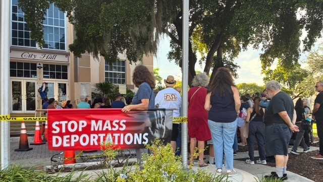 Indiana Faith Leaders Protest ICE Detention Expansion at Miami Facility
