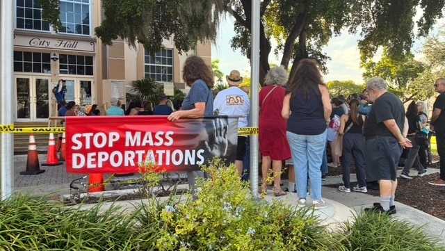 Indiana Faith Leaders Protest ICE Detention Expansion at Miami Facility