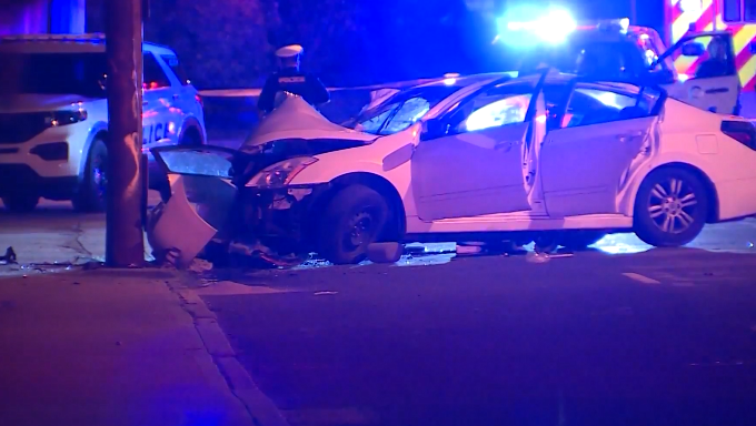 Cincinnati police: 34-year-old man killed after car crashed into ...