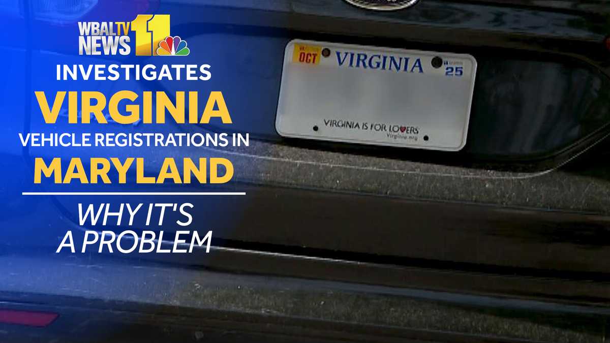 These license plates are bilking Maryland out of thousands. See how