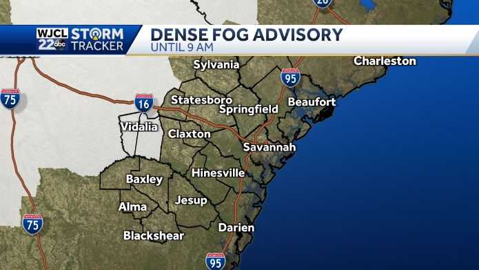 Warm start to Sunday but much milder afternoon - WJCL