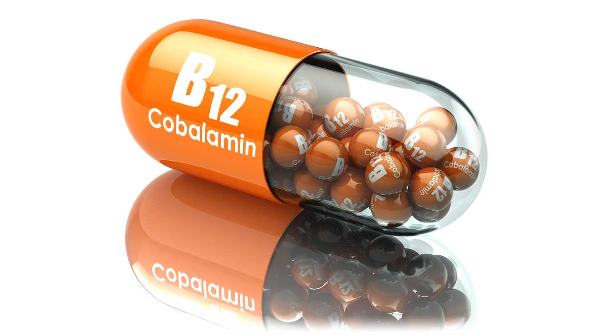 Niedobór witaminy B12 może powodować wiele objawów