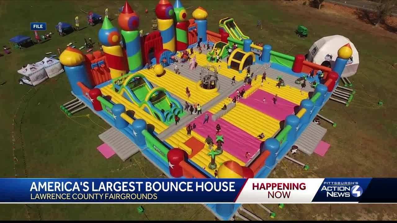 'World's Biggest Bounce House' Coming To Lawrence County Fair In New Castle