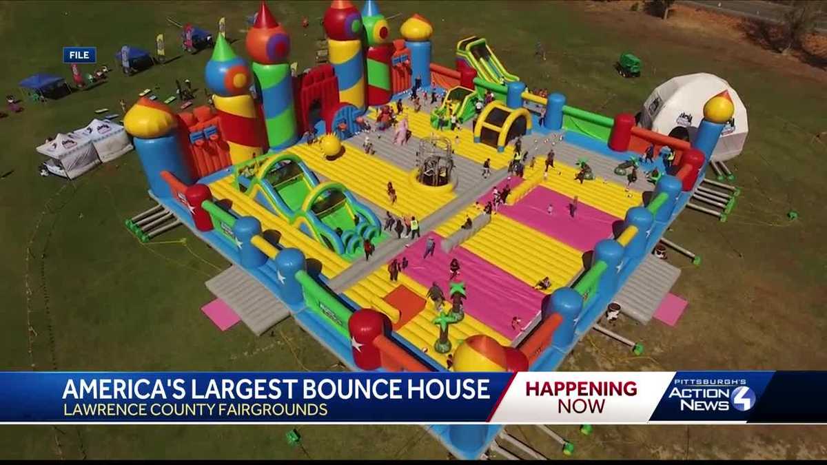 biggest bouncy house