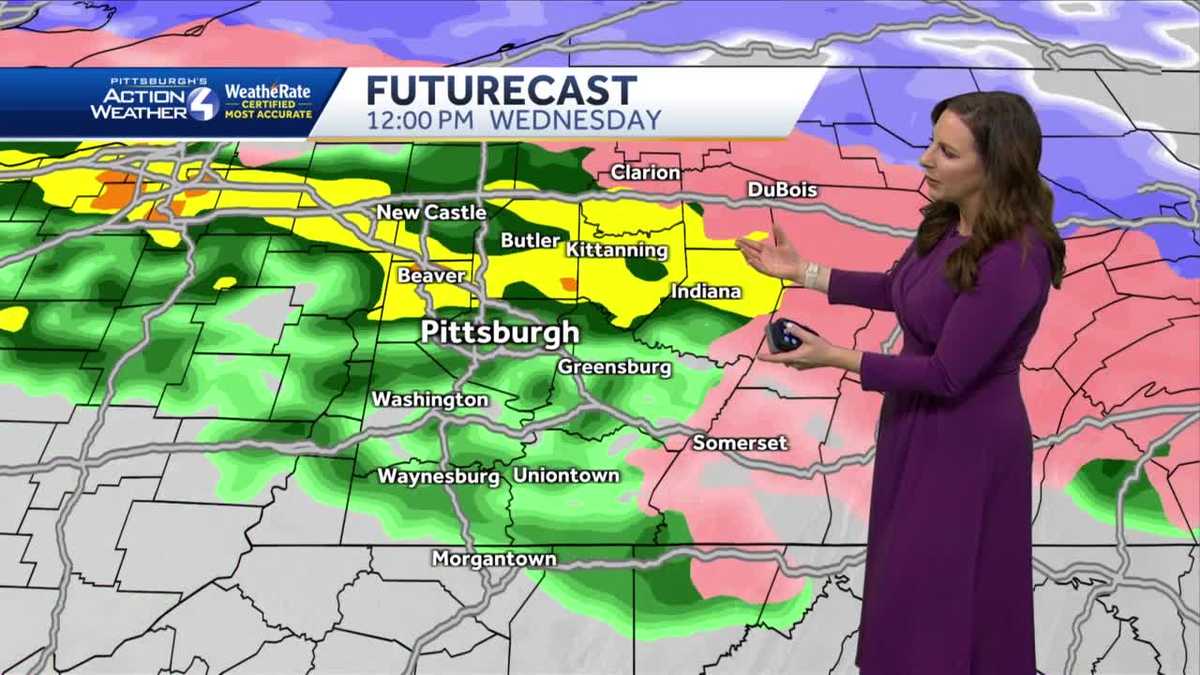 Winter weather advisory Allegheny County, Westmoreland, Beaver