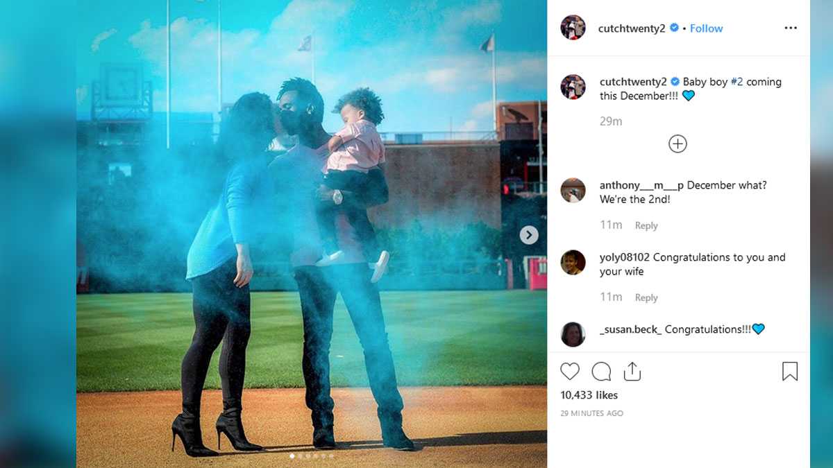 Pirates Andrew McCutchen announces baby Steel