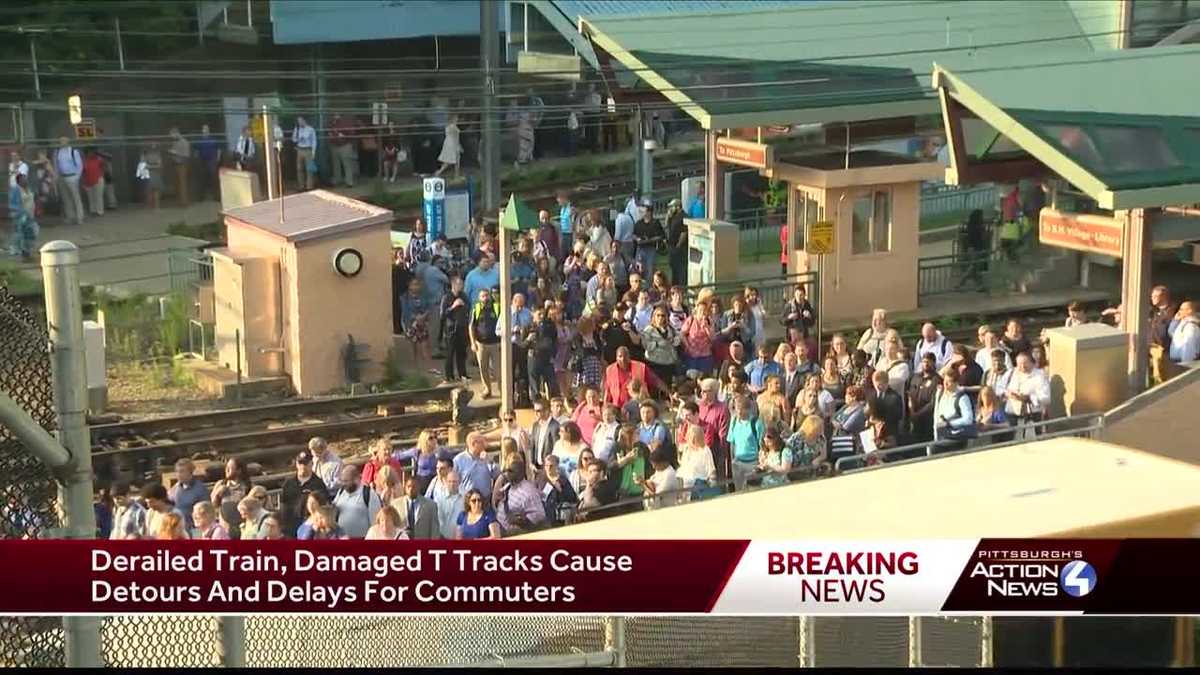 Freight train derailment causes huge delays for Port Authority T riders