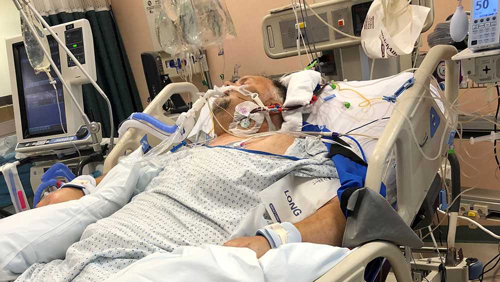 Man fighting to survive after getting flesheating bacterial disease
