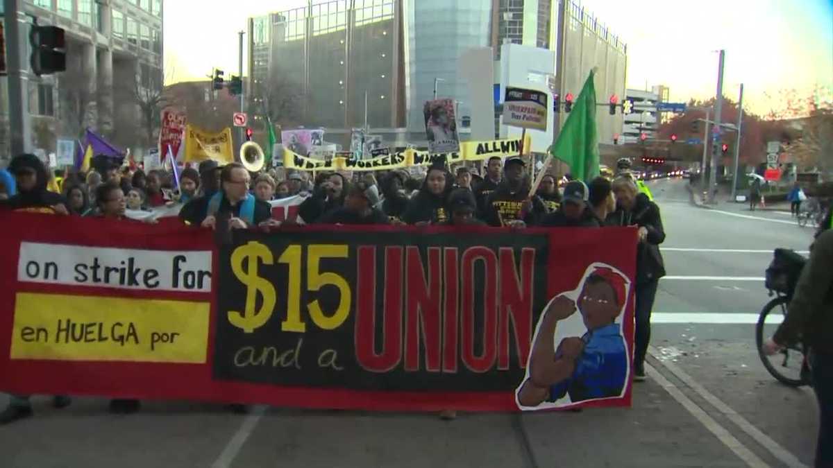 'Day of disruption' protests in Pittsburgh target McDonald's, UPMC