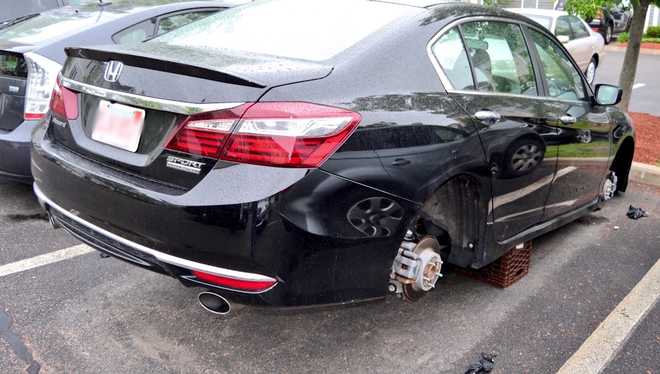 Wheels Stolen From Honda Vehicles In Several Communities