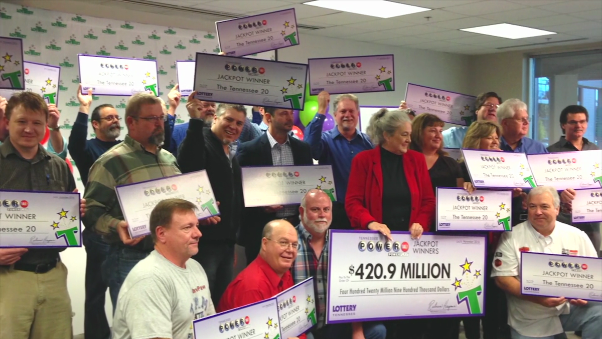 20 coworkers split Powerball jackpot of nearly 421M