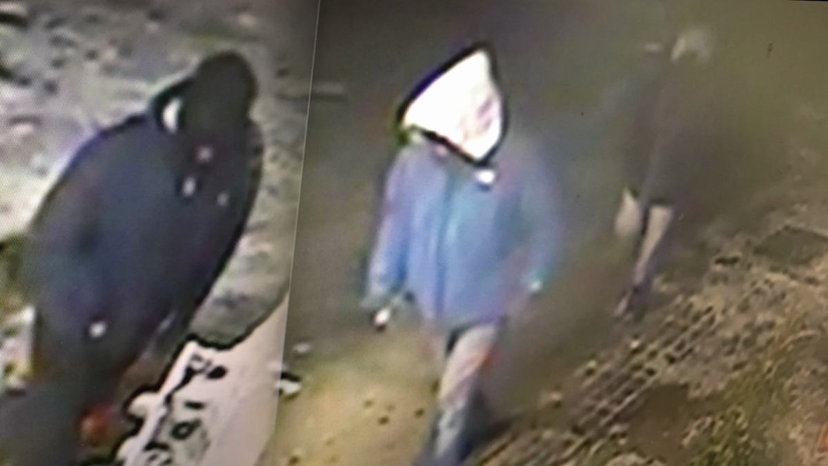 Police search for armed suspects after gas station robbery