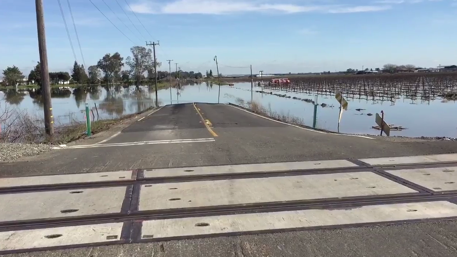 PHOTOS: Floodwaters force evacuations in Sacramento County