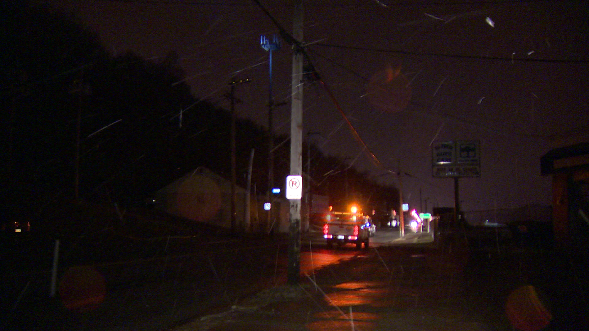 Strong winds bring down trees and power lines in Pittsburgh