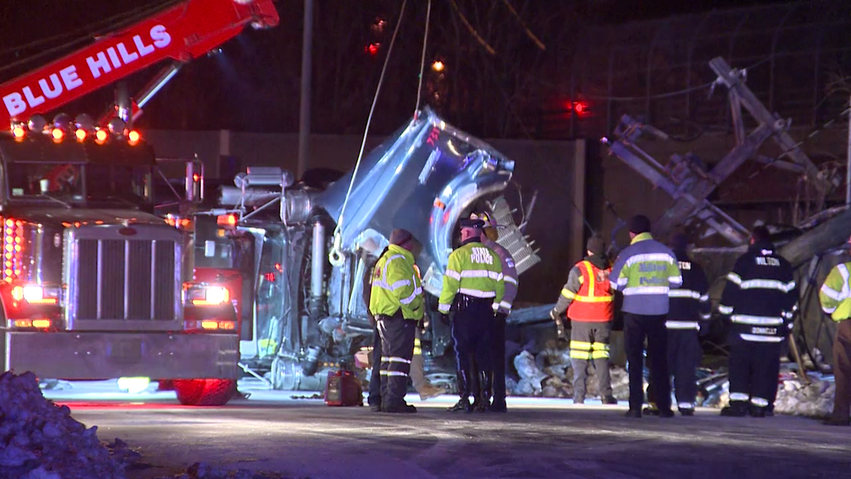 Repairs needed after cheese truck crash, drivers asked to avoid part of